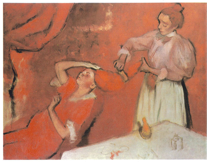 024. Эдгар Дега. Combing the Hair (Unfinished) (1885). The National Gallery, London
